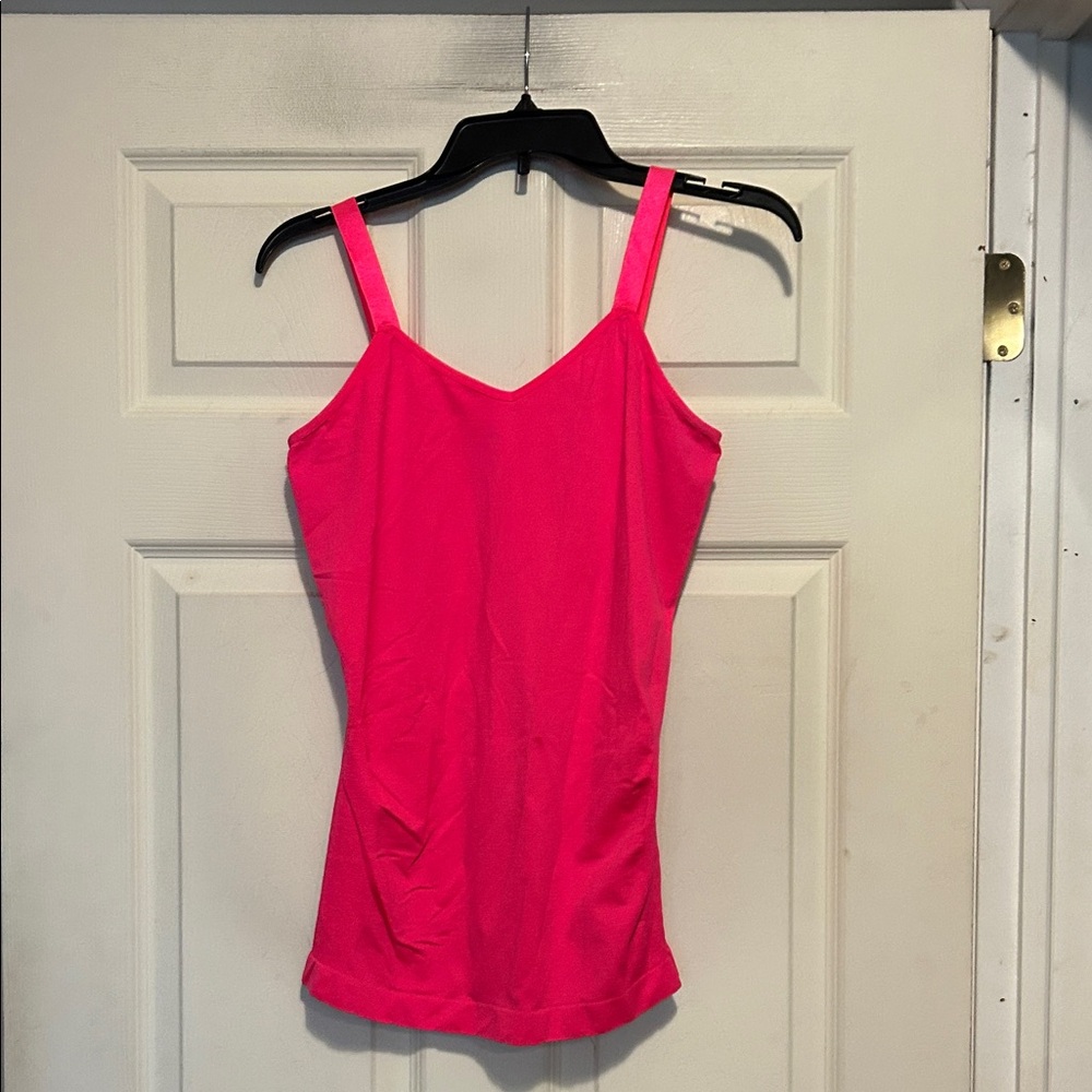 Ultra Teeze Hot Pink Compression Tank Top OS